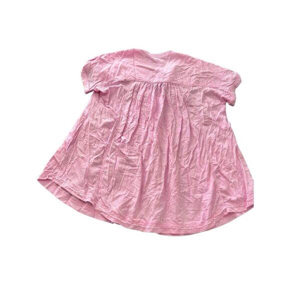 FREE PEOPLE  LINEN Tunic in Pink  Size XS - Picture 2 of 10